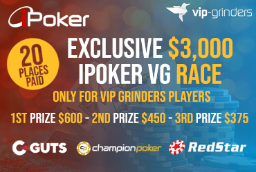 $3,000 iPoker VG Race