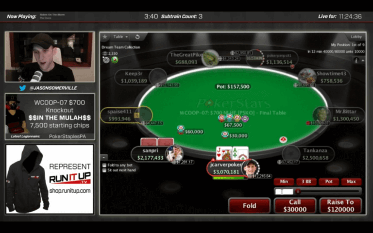 best twitch poker streams jcarver