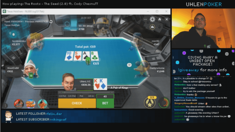 Espen Uhlen Jørstad Uhlenpoker Twitch Stream