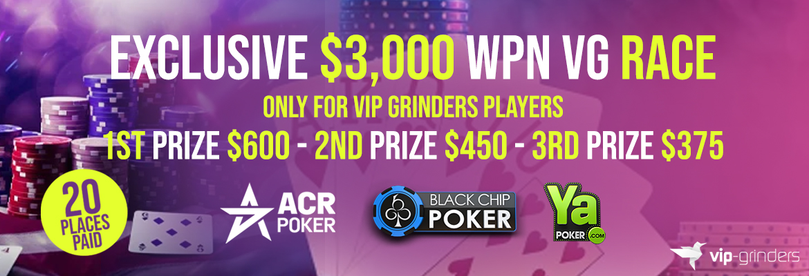 $3,000 WPN VG Race