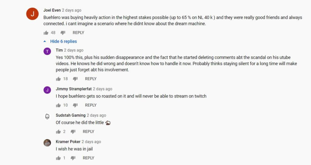 Henri "Buehlero" Buehler made $41,000 from stacking a cheating Fedor Kruse Henri "Buehlero" Buehler made $41,000 from stacking a cheating Fedor Kruse