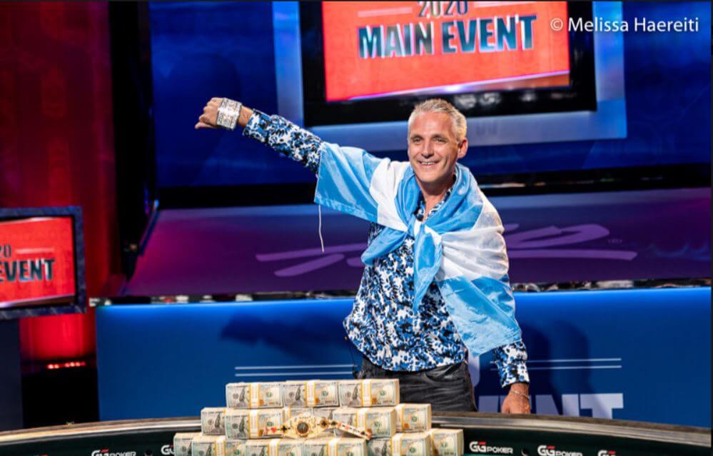 Damian Salas from Argentina wins 2020 WSOP Main Event and is the new Poker World Champion Damian Salas from Argentina wins 2020 WSOP Main Event and is the new Poker World Champion