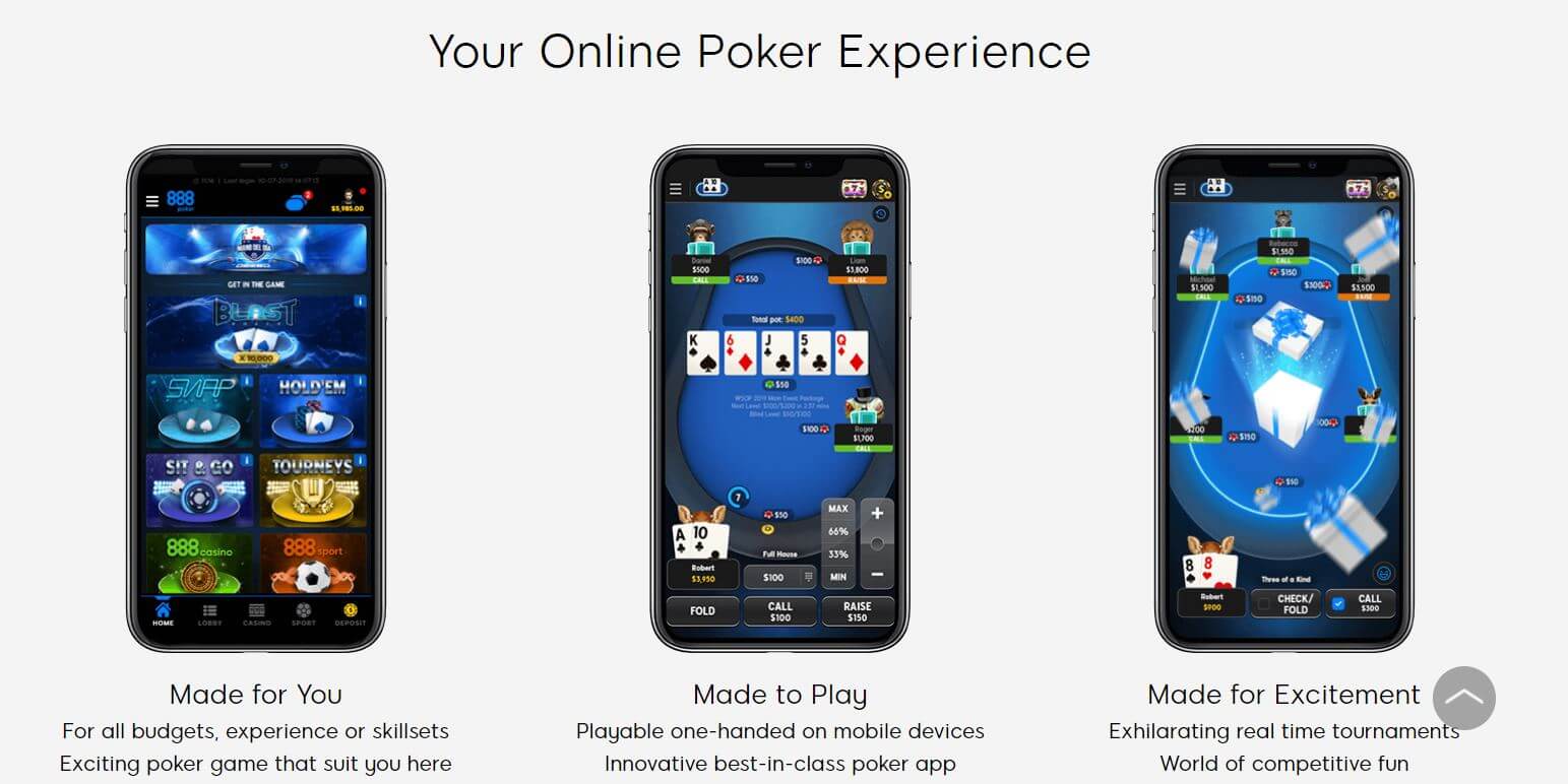 App 888 Poker Canada