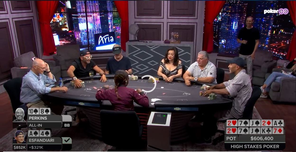 High Stakes Poker Season 10 Episode 8 Highlights - Antonio Esfandiari Wins A $606,400 Pot From Bill Perkins High Stakes Poker Season 10 Episode 8 Highlights - Antonio Esfandiari Wins A $606,400 Pot From Bill Perkins