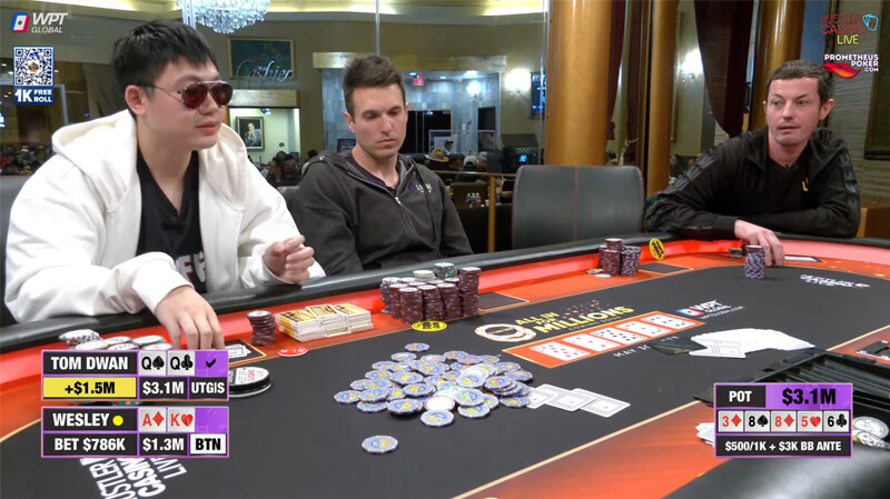 Poker Hand of the Week – Tom Dwan Wins The Largest Pot In TV Poker History Worth $3,100,000 Poker Hand of the Week – Tom Dwan Wins The Largest Pot In TV Poker History Worth $3,100,000