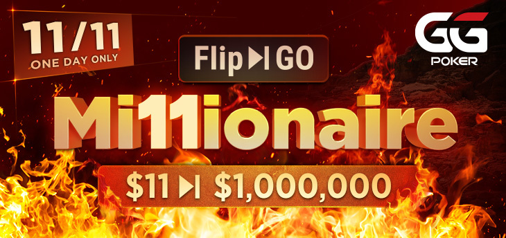 Turn $11 Into Your Share Of $1,000,000 With Flip & Go Millionaire Turn $11 Into Your Share Of $1,000,000 With Flip & Go Millionaire