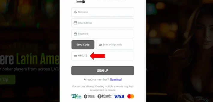 ya poker bonus code VIPELITE