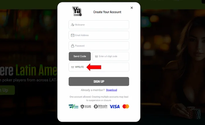 ya poker bonus code VIPELITE ya poker bonus code VIPELITE