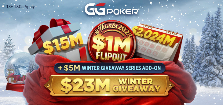 GGPoker Winter Giveaway GGPoker Winter Giveaway