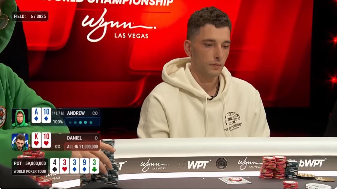 Poker Hand of the Week - The Key Hand at Daniel Sepiol's WPT World Championship Victory