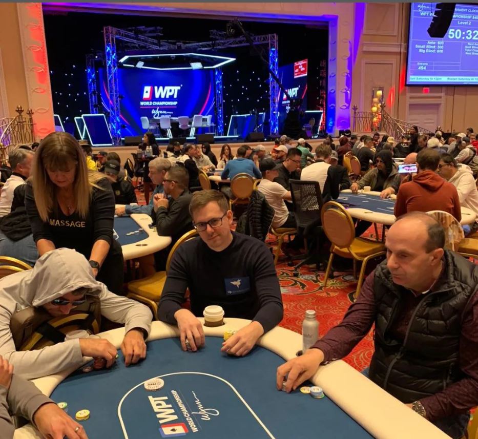 Tamás Bőzsöny Poker Tamás Bőzsöny 2023 WPT World Championship
