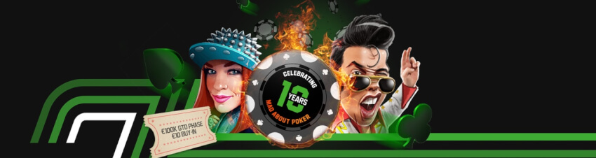 Unibet Poker launches unprecedented 10th-anniversary promotions Unibet Poker launches unprecedented 10th-anniversary promotions