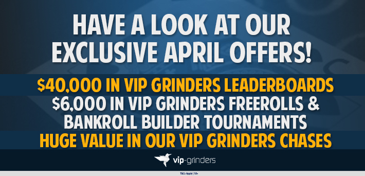 VIP-Grinders Promotions in April 2024