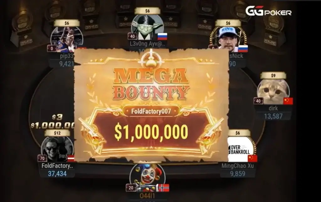GGPoker Mega Bounty GGPoker Mega Bounty