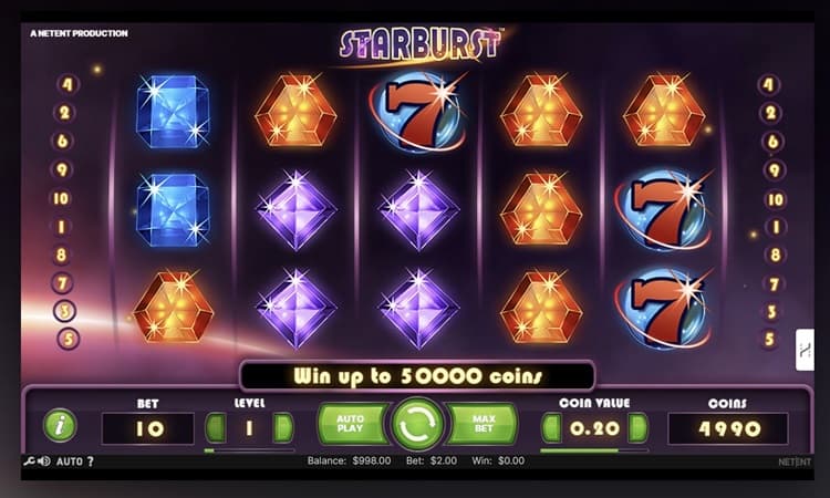 Starburst casino slot Starburst casino slot