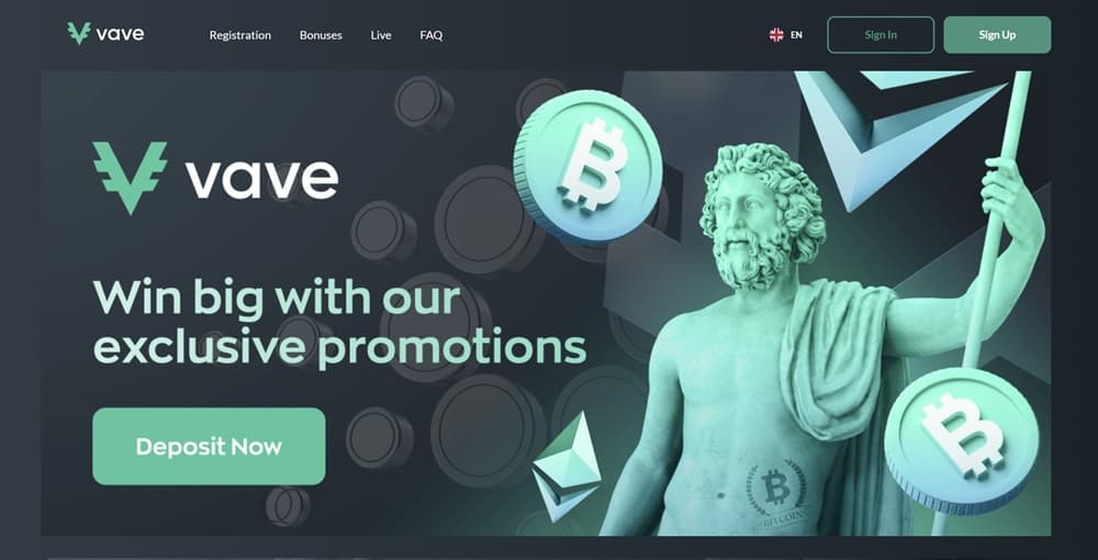 Sito Web Vave Casino