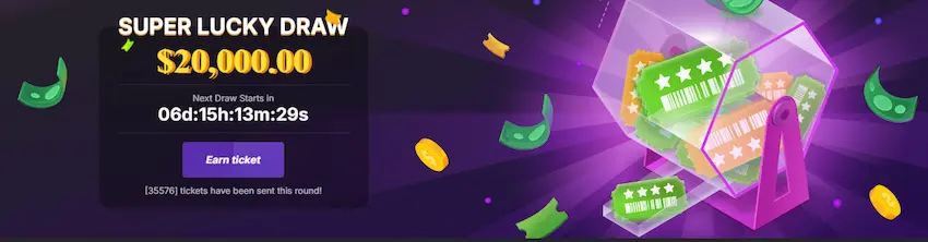 Lotteria settimanale BC.Game