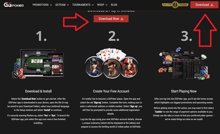 GGPoker Download step 3 GGPoker Download step 3