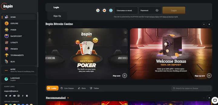 bspin.io casino site