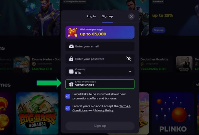 cryptoleo casino promo code