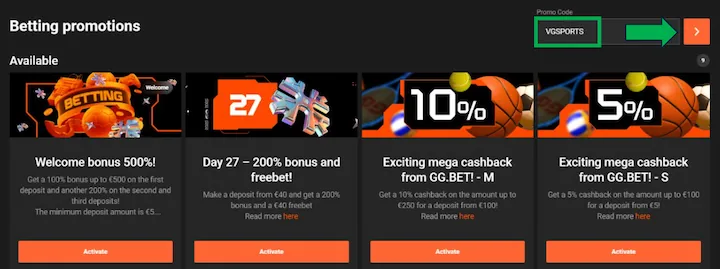 ggbet promo code ggbet promo code