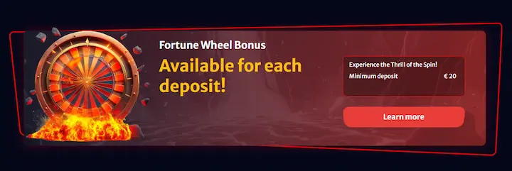 bônus fortune wheel cassino hellspin