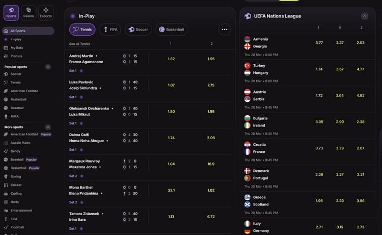 cloudbet - numer jeden w naszym rankingu najlepszych bukmacherów z kryptowalutami