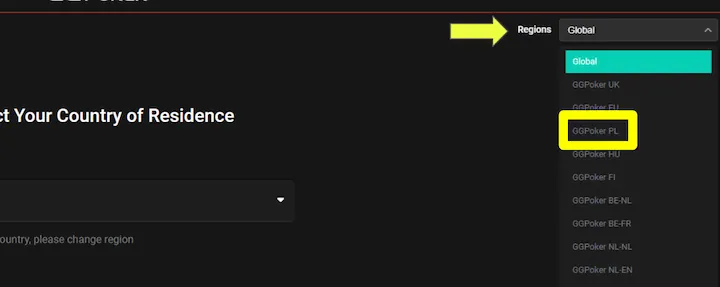 ggpoker region PL ggpoker region PL