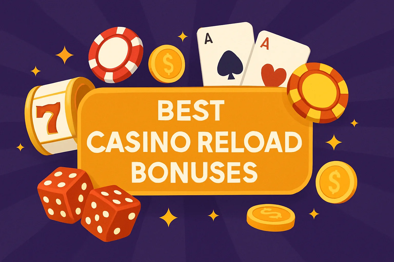 best casino reload bonuses