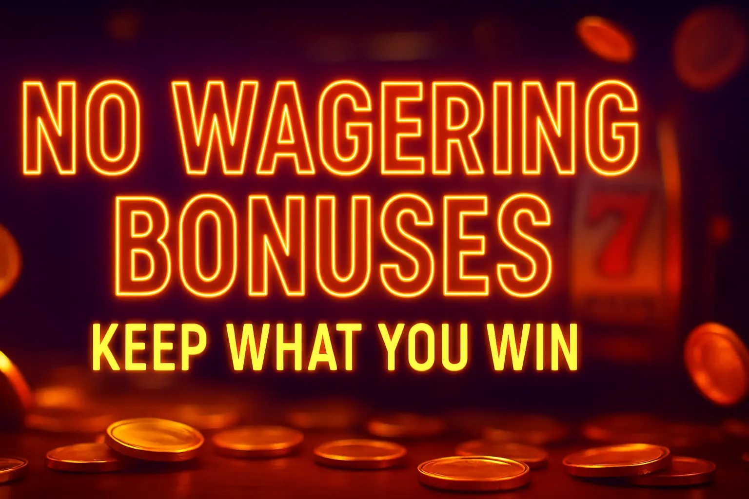 best no wagering bonuses