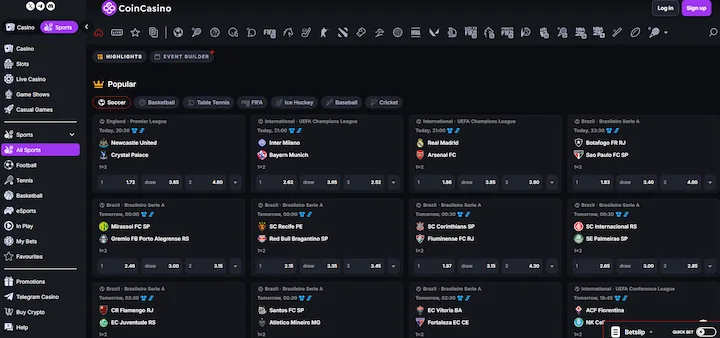 coincasino sportsbook coincasino sportsbook