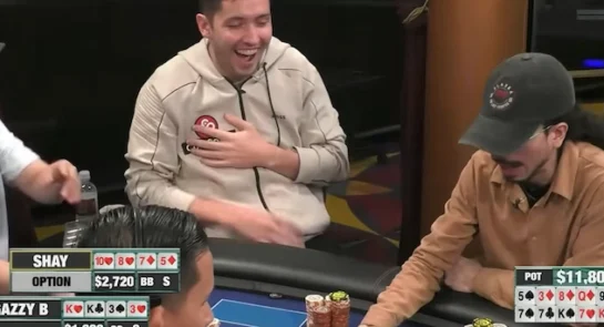 Hand of the Week: Quads Vs. Quads on Hustler Casino Live