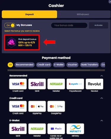 slotsgem casino welcome bonus