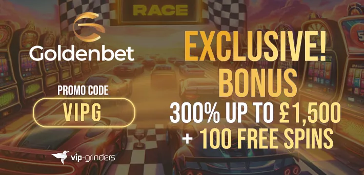 goldenbet promo code bonus by VIP-Grinders