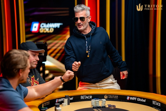 Nacho Barbero out in third