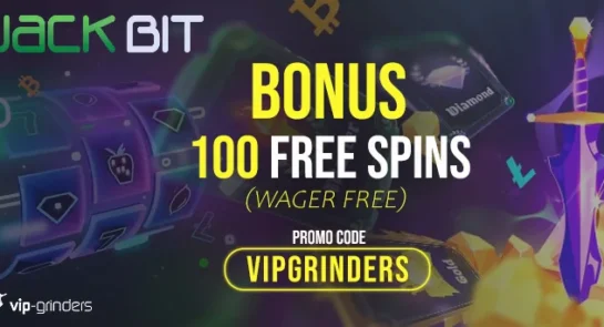 jackbit promo code welcome bonus 100 free spins no wagering