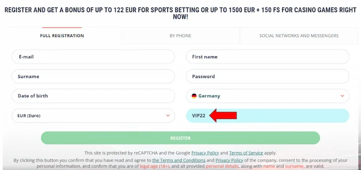 22bet promo code VIP22 for exclusive bonus 22bet promo code VIP22 for exclusive bonus