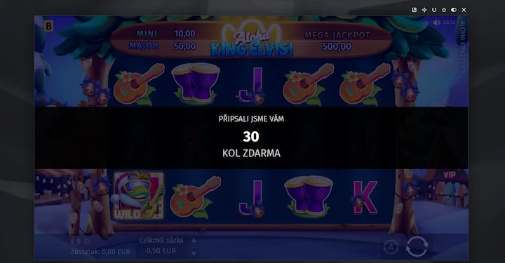 BetLabel – připsání 30 free spinů bez vkladu po registraci