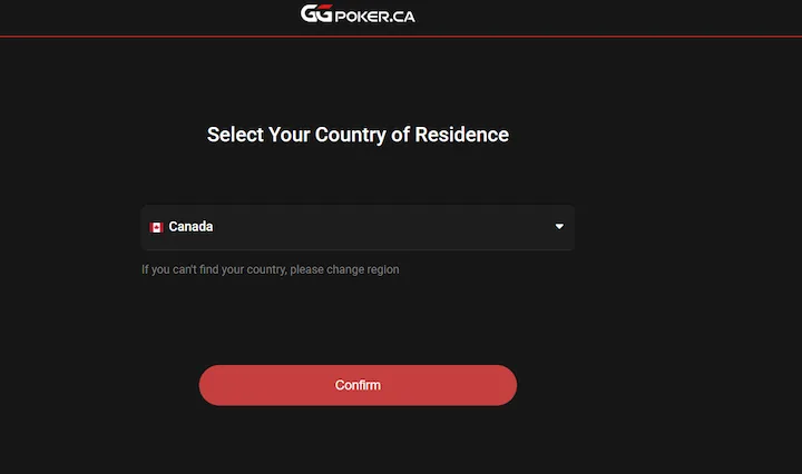 ggpoker ontario registration choose country ggpoker ontario registration choose country
