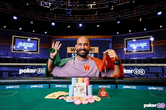 João Vieira Victorious in WSOP 2025 $100,000 High Roller