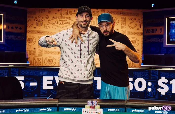 Brian Rast has come back from a single big bet to defeat Andrew Yeh and win the WSOP 2025 $10,000 Razz Championship for his seventh bracelet.