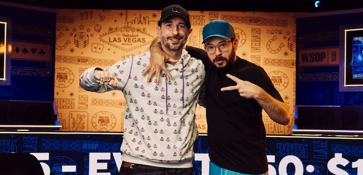 Brian Rast has come back from a single big bet to defeat Andrew Yeh and win the WSOP 2025 $10,000 Razz Championship for his seventh bracelet.