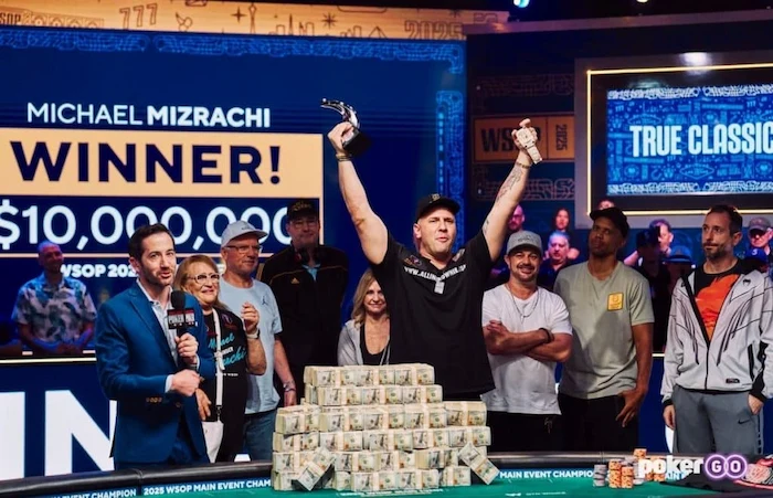 Unstoppable Michael "The Grinder" Mizrachi Takes Down WSOP 2025 Main Event