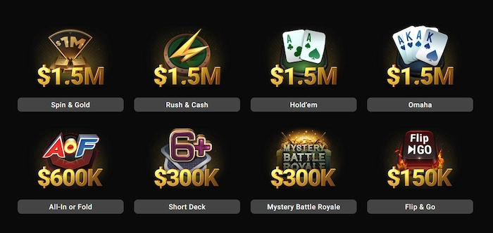 $7.4 million spread across eight different leaderboards