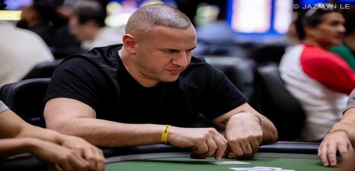 Michael Mizrachi Claims Day 1b Chip Lead