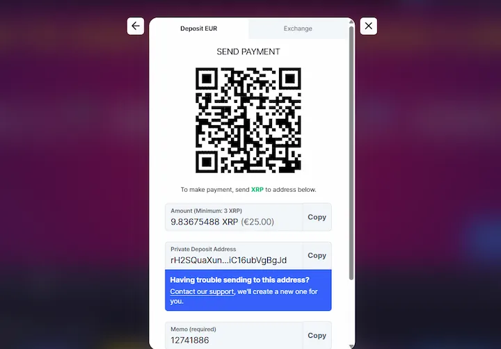 bitstarz deposit with ripple (XRP)