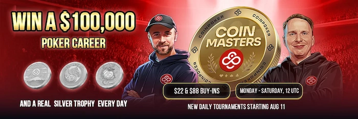 CoinPoker Expands Schedule for CoinMasters Asia