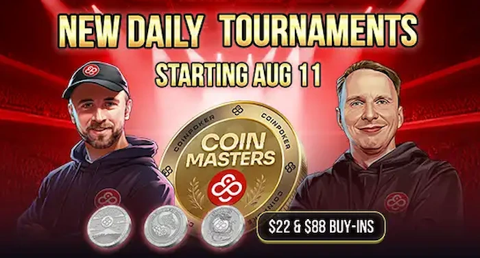 CoinPoker Expands Schedule for CoinMasters Asia