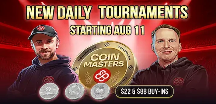 CoinPoker Expands Schedule for CoinMasters Asia