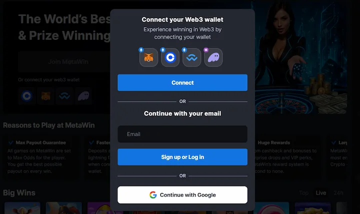 metawin registration form
